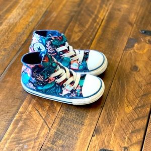 Toddler Girl Mermaid Converse Sneakers